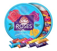 Chocolate Gift Cad Dairy Milk Tin & Tub - Assorted Festive Sweets & Treats - Perfect for Sharing, Gifting Bundle For Kids and Adults for Christmas and New Year 2025 (x1, Roses Tub 550)