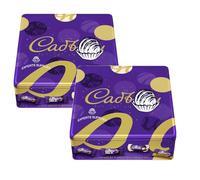 Chocolate Gift Cad Dairy Milk Tin & Tub - Assorted Festive Sweets & Treats - Perfect for Sharing, Gifting Bundle For Kids and Adults for Christmas and New Year 2025 (x2, Dairy Milk Chunk Tin 700g)