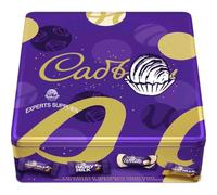 Chocolate Gift Cad Dairy Milk Tin & Tub - Assorted Festive Sweets & Treats - Perfect for Sharing, Gifting Bundle For Kids and Adults for Christmas and New Year 2025 (x1, Dairy Milk Chunk Tin 700g)