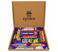 Chocolate Gift Hamper Box - 10 Mini Chocolate Bars Selection | Letterbox Friendly Chocolate Gift Set | Birthday, Father's Day, Mother's Day, Thank You, Get Well Soon & Special Occasion Sweet Gift