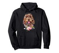 Chocolate Goldendoodle Labradoodle Cockapoo Sheepadoodle Pullover Hoodie