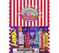 Chocolate Hamper Gift Box - Assorted Dairy Milk Chocolate Bars, Ideal for Happy Birthday & Thank You Gifts