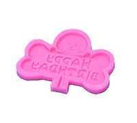 Chocolate Happy Birthday Shape Baking Molds Fondant Cake Molds Silicone Baking Lover English Letter Cake Mold