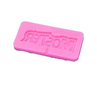 Chocolate Happy Birthday Shape Baking Molds Fondant Cake Molds Silicone Baking Lover English Letter Cake Mold