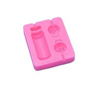 Chocolate Happy Birthday Shape Baking Molds Fondant Cake Molds Silicone Baking Lover English Letter Cake Mold