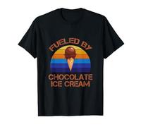 Chocolate Ice Cream Vintage Apparel - Funny Creams Design Value Graphic T-Shirt