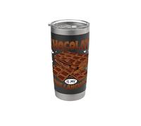 Chocolate is My Love Language Chocoholic Cocoa Stainless Steel Insulated Tumbler