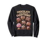 Chocolate is The Answer for Everything - Men Women Children Sweatshirt