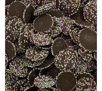 Chocolate Jazzles│ Gift Jar │ 515g │ Original Chocolate Jazzles Retro Sweets Victorian Gift Jar by Candy Hive - Timeless Treats, Authentic Flavour