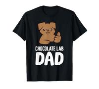 Chocolate Lab Dad T-Shirt