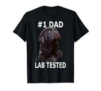 Chocolate Lab Dad The Lab Father Labrador Retriever Puppy T-Shirt