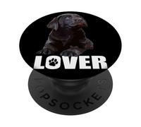 Chocolate Lab Dog Brown Lab Labrador Retriever Puppy Dog PopSockets Adhesive PopGrip