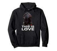 Chocolate Lab Dog Brown Lab Labrador Retriever Puppy Dog Pullover Hoodie