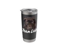 Chocolate Lab Dog Brown Labrador Retriever Lover Stainless Steel Insulated Tumbler