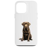 Chocolate Lab Dog Chocolate Labrador Retriever Case for iPhone 13 Pro Max