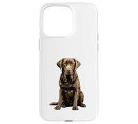 Chocolate Lab Dog Chocolate Labrador Retriever Case for iPhone 15 Pro Max