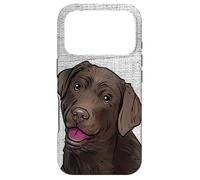 Chocolate Lab Dog, Chocolate Labrador Retriever Owner Case for iPhone 17 Pro
