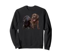 Chocolate Lab Lover Brown Labrador Retriever Dog Mom Dad Sweatshirt