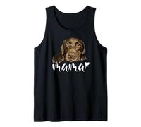 Chocolate Lab Mama Brown Labrador Mom The Dog Mother Tank Top