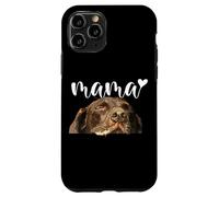 Chocolate Lab Mama Labrador Mom The Lab Mother Case for iPhone 11 Pro
