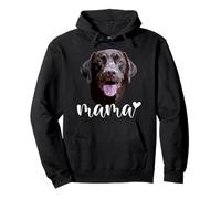 Chocolate Lab Mama The Lab Mother Brown Lab Mom Pullover Hoodie