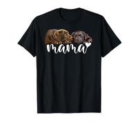 Chocolate Lab Mama The Lab Mother Brown Lab Mom T-Shirt
