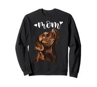 Chocolate Lab Mom Brown Labrador Mama The Lab Mother Lab Dog Sweatshirt