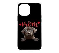 Chocolate Lab Mom Brown Labrador Mom The Lab Mother Lab Mama Case for iPhone 13 Pro Max