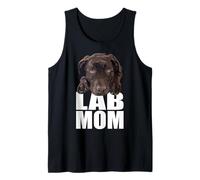 Chocolate Lab Mom Brown Labrador Mom The Lab Mother Lab Mama Tank Top