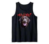 Chocolate Lab Mom Brown Labrador Mom The Lab Mother Lab Mama Tank Top