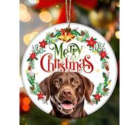 Chocolate Lab Ornament Labrador Retriever Gifts for Women Chocolate Lab Lovers Keepsake