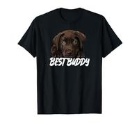 Chocolate Lab Puppy Best Buddy Labrador Retriever Dog Lover Value Graphic T-Shirt