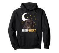 Chocolate Lab Pyjama Sleep Shirt Labrador Retriever Lover Pullover Hoodie