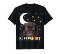 Chocolate Lab Pyjama Sleep Shirt Labrador Retriever Lover T-Shirt