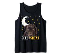 Chocolate Lab Pyjama Sleep Shirt Labrador Retriever Lover Tank Top