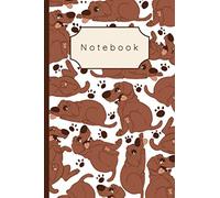 Chocolate Labrador Dog Notebook/Travel Journal - 6x9 Charlie The Chocolate Lab Character Artwork Book, With Lined Paper And Dogs On The Inside (Notebooks)