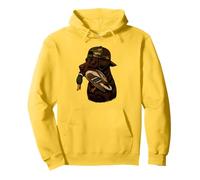 Chocolate Labrador Hunting Hunter Dog Pullover Hoodie
