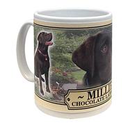 Chocolate Labrador Personalised Dog Breed Gift Mug