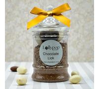 Chocolate Lick i A Victorian Jar And 3 x Chocolate Lollies 150g