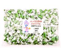 Chocolate Limes Retro Sweets 3kg - Chocolate Filled Centre - Bulk Buy Pick n Mix Candy Perfect for Gifts and sharing - Halloween - Christmas - Birthdays