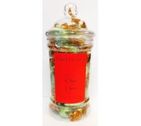 Chocolate Limes Sweets Gift Jar by Dolci Di Lechlade Classic British Retro Traditional Sweet Shop Candy Hard Boiled