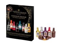 Chocolate Liqueurs 8 Pieces Liqueur-Filled Dark Chocolate Bottles Luxurious Chocolate Gift Box 125g - ath