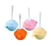 Chocolate Lollipop Molds - Reusable Non-Stick Maker - Lollipop Mold Making Kit - for Kids Summer Home Making Dessert Hockey Parties Treats Candy Freeze