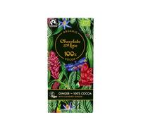 Chocolate & Love Dark Chocolate 80g Bar (80g, Ginger)