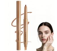 Chocolate Matte Lip Liner Pencil,Plump Matte Crayon Lip Liner Pencil,Waterproof Lipliner Pencil,Plump Lip Pencil Liner Long-Lasting Creamy Formula,Retractable Lip Liners Lipstick for Women 06#