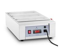 Chocolate Melter 3 x 3.2 l up to 100 °C Royal Catering - Chocolate Melting Pots by Silver