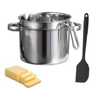 Chocolate Melter - Chocolates Melting Pot, Fondue Set with Color-Coded Forks | Ideal for Butter, Culinary Use, Home Kitchen, Restaurant, Chocolate, Candy, Cheese, Dessert Accessories and Small Applia