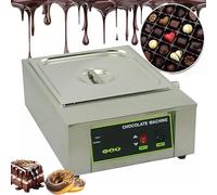 Chocolate Melting Machine, Digital Temperature Control, 8/12kg Capacity, Adjustable Temperature 0-194℉, Water Bath Heating, 3 Tank
