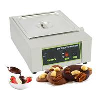 Chocolate Melting Pot Professional Electric Chocolate Tempering Machine, Digital Control, Melts 8kg of Chocolate, 1000W