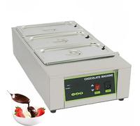 Chocolate Melting Pot Professional Electric Chocolate Tempering Machine, Digital Control, Melts 8kg of Chocolate, 1000W